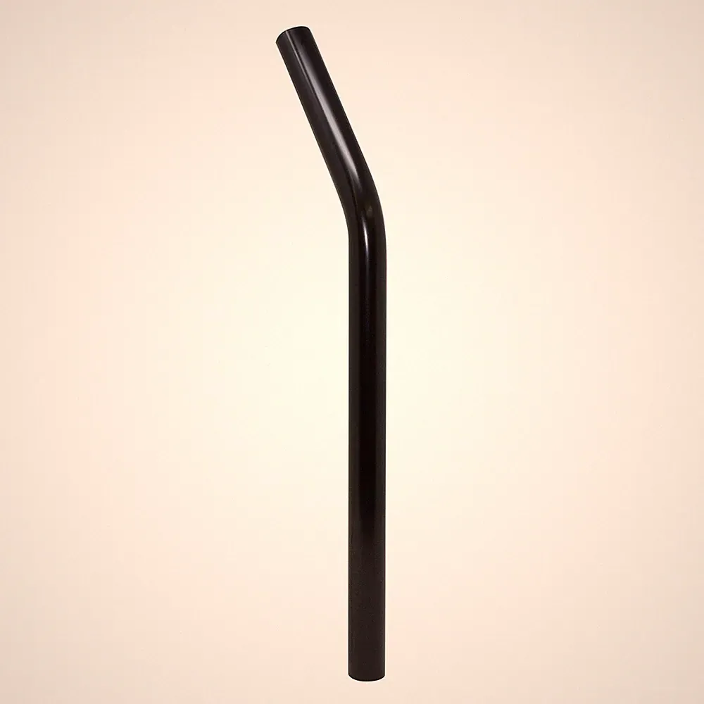 22.2MM 7/8SEATPOST OLDSCHOOL BMX PRO+ LAYBACK VINTAGE CRUISER BICYCLE BLACK