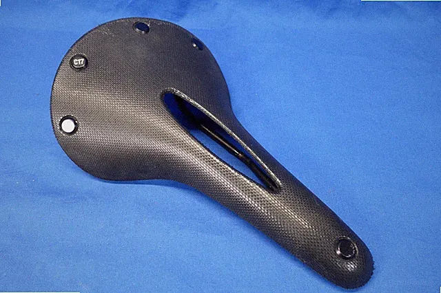 Brooks C17 Carved Cambium Bike Saddle, Bicycle Seat - Black