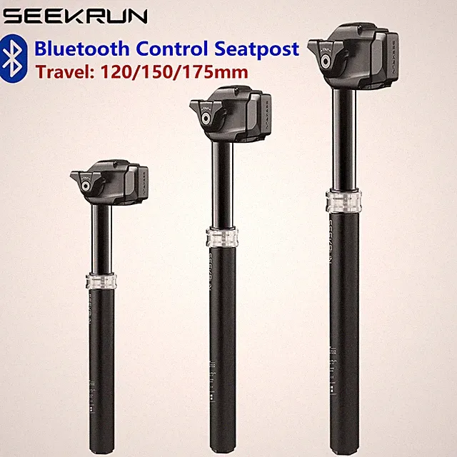 SEEKRUN S7 Wireless Dropper Seatpost Bicycle Bluetooth Seat Post 120/150/175mm