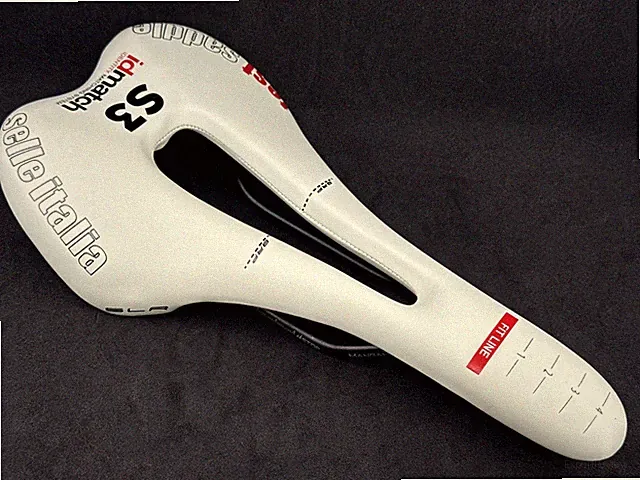 Selle Italia SLR Flow Manganese Rail White Saddle 275mm x 135mm MSRP $125!
