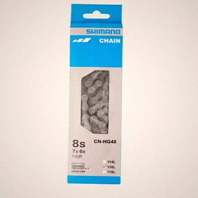Shimano CN-HC40 6 7 8 Speed Bicycle Chain 116 Links Road MTB Hybrid HG40 New
