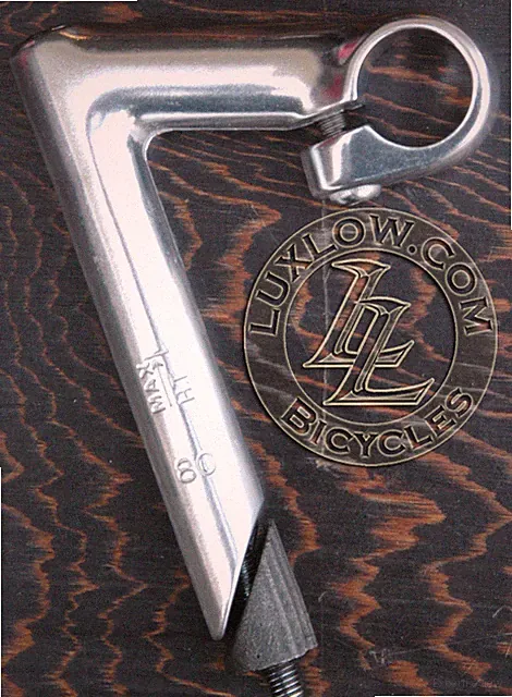 Silver Alloy FIXIE Bicycle Quill Stem 22.2mm Vintage Fixed Gear Track Road Bike
