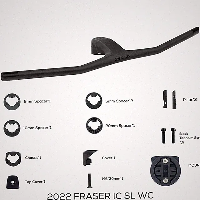 Sparks Frame 740MM -20°Degree Full Carbon Fibre Integrated Cockpit MTB Handlebar